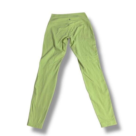 Lululemon Align High-Rise Leggings Neon Yellow Size 8 Buttery Soft Yoga Pants - Picture 2 of 8